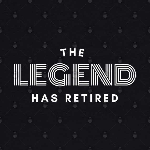 The Legend has retired,  Funny Retirement Gifts, Cool Retirement Gift, Retiree Gift, by MyWildOak